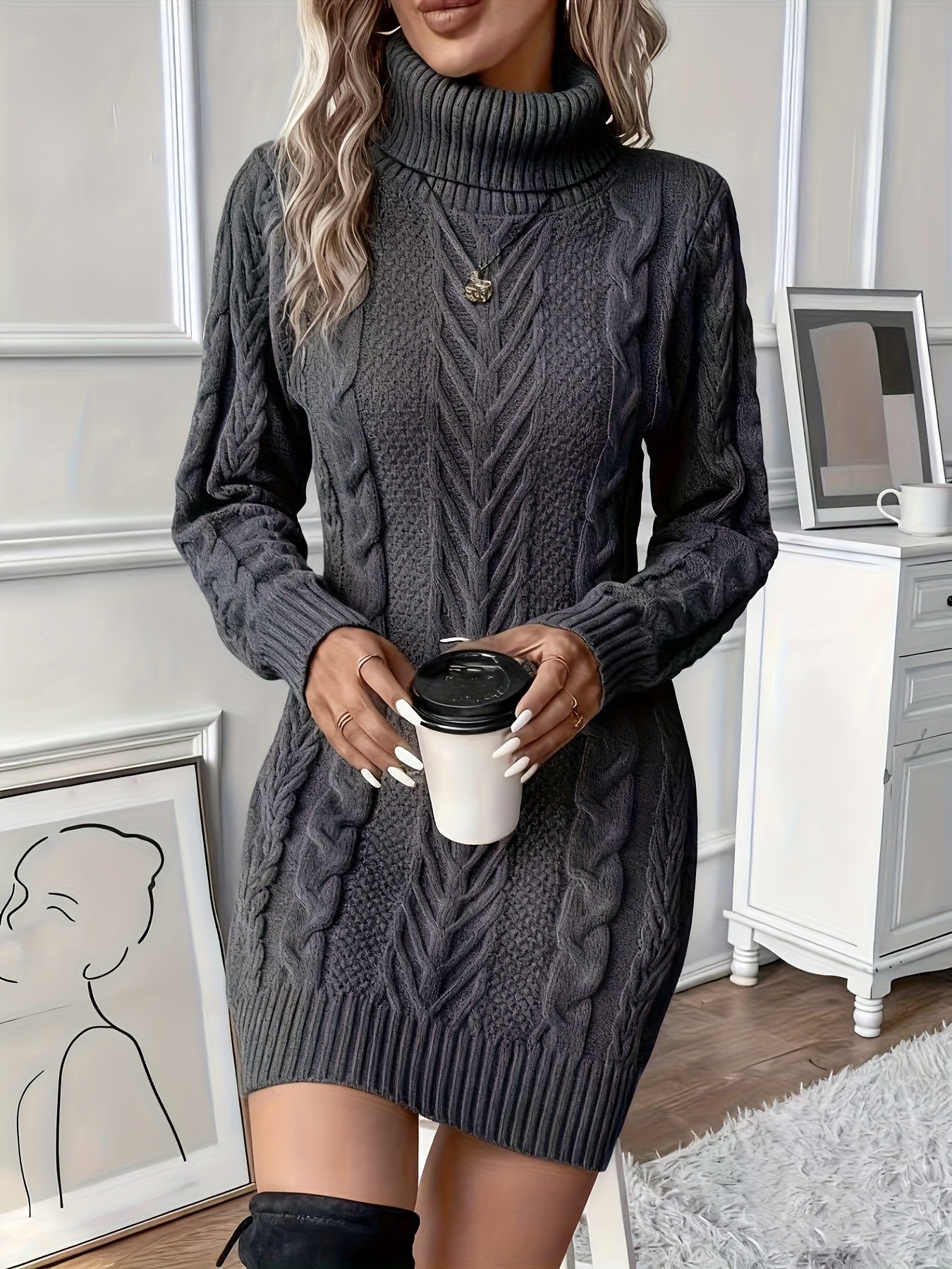 Nordiva™ | Sweater Dress