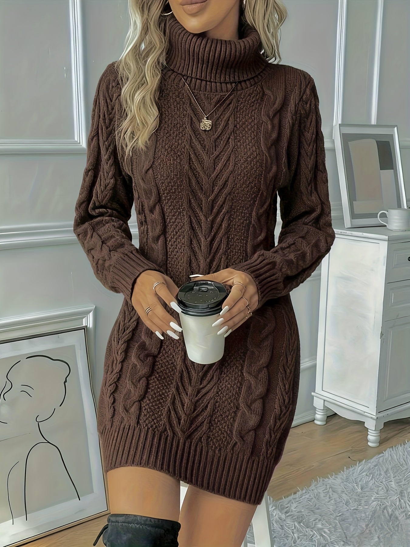 Nordiva™ | Sweater Dress