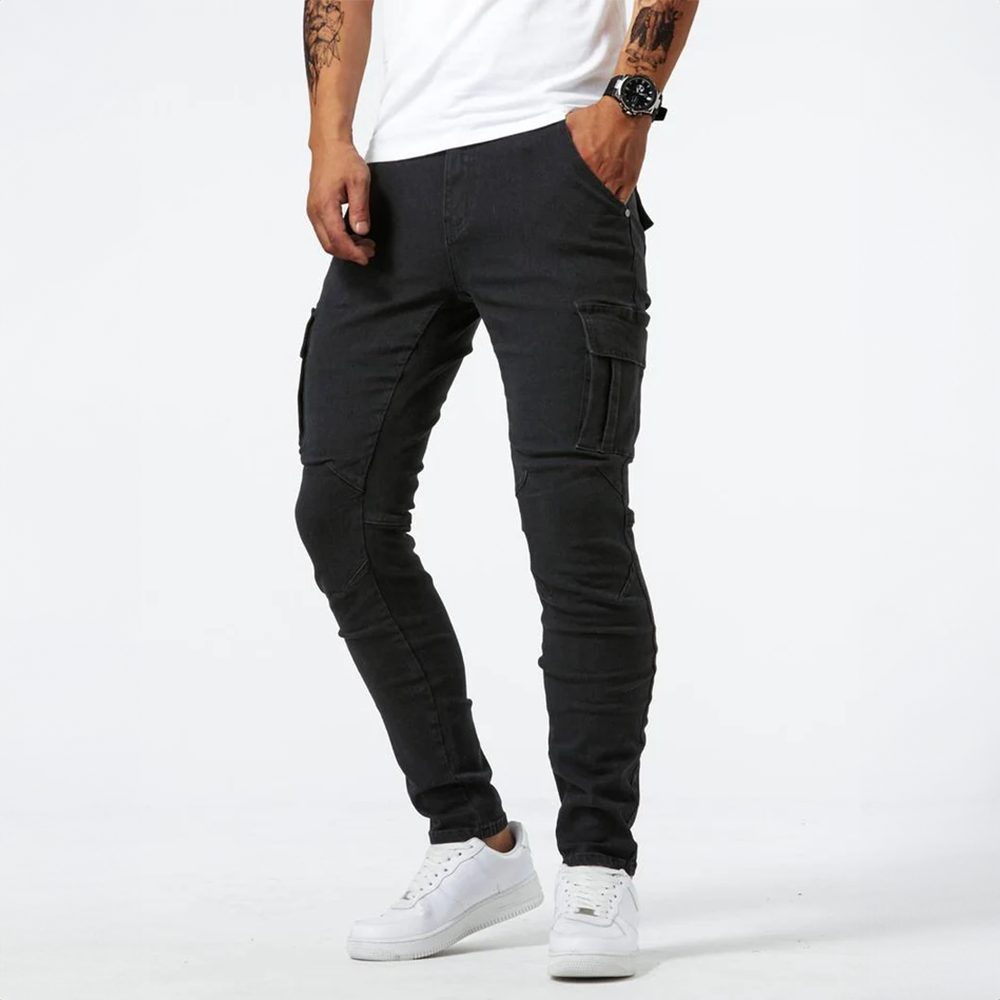 Nordiva™ | Stretchy Cargo Jeans