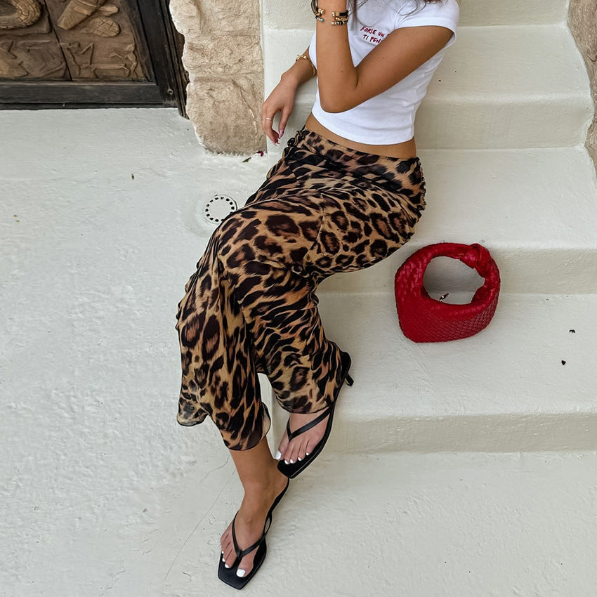 Nordiva™ | Luipaard print Rok