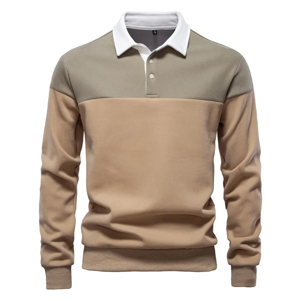 Nordiva™ | Premium & Casual Poloshirt Met Lange Mouwen