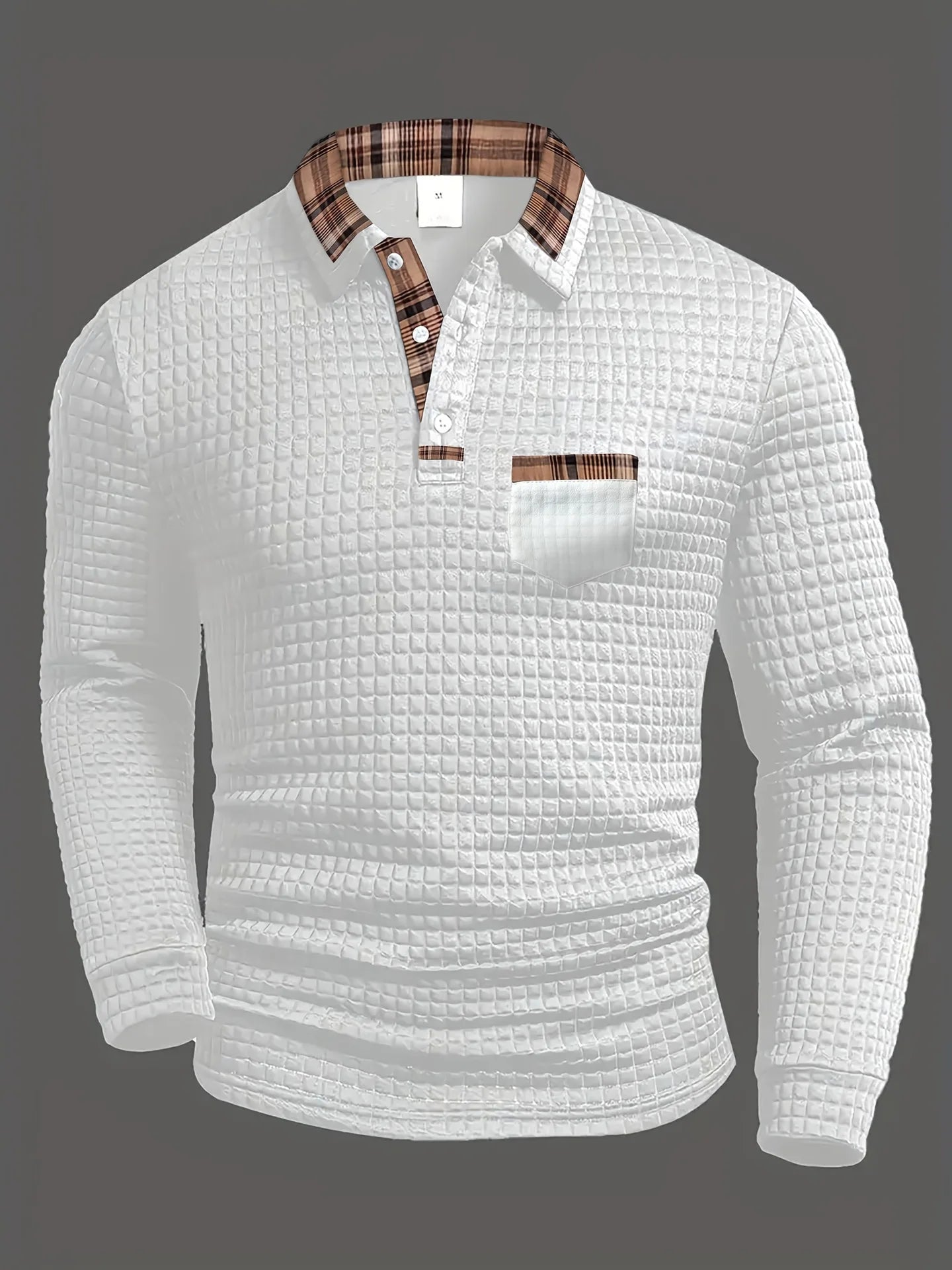 Nordiva™ | Polo Shirt Met Ruitpatroon