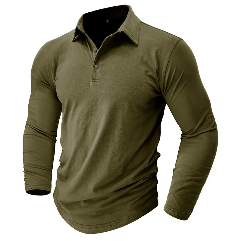 Nordiva™ | Polo Shirt Met Lange Mouwen