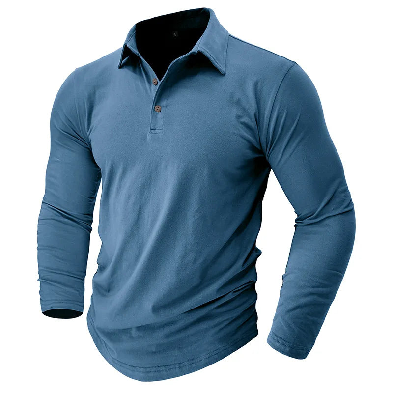 Nordiva™ | Polo Shirt Met Lange Mouwen