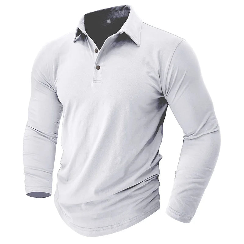 Nordiva™ | Polo Shirt Met Lange Mouwen