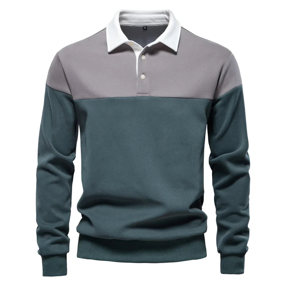 Nordiva™ | Premium & Casual Poloshirt Met Lange Mouwen
