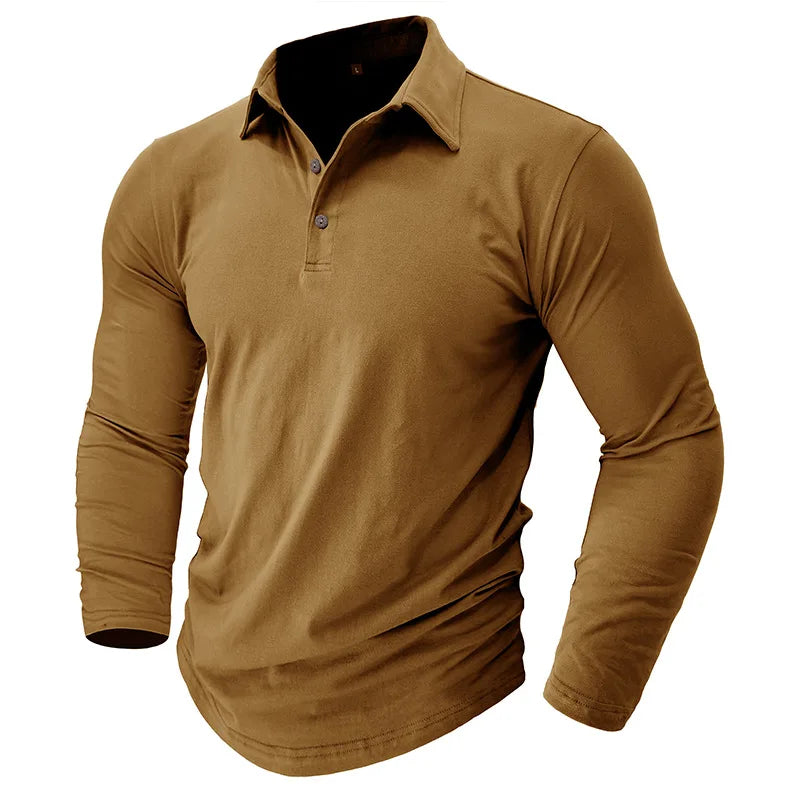 Nordiva™ | Polo Shirt Met Lange Mouwen