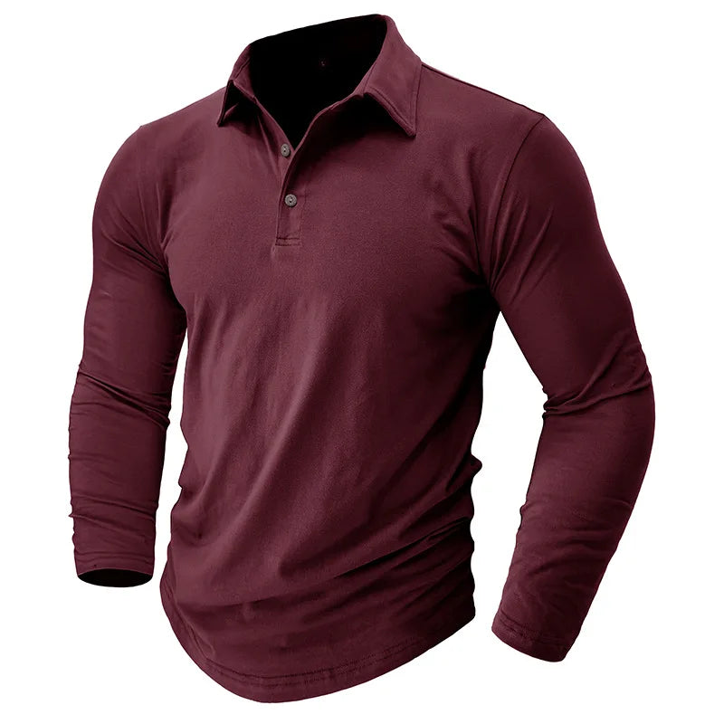 Nordiva™ | Polo Shirt Met Lange Mouwen