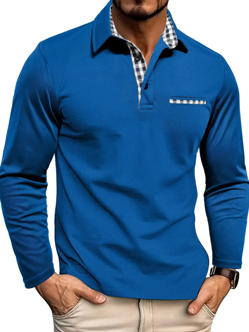 Nordiva™ | Poloshirt Met Lange Mouwen