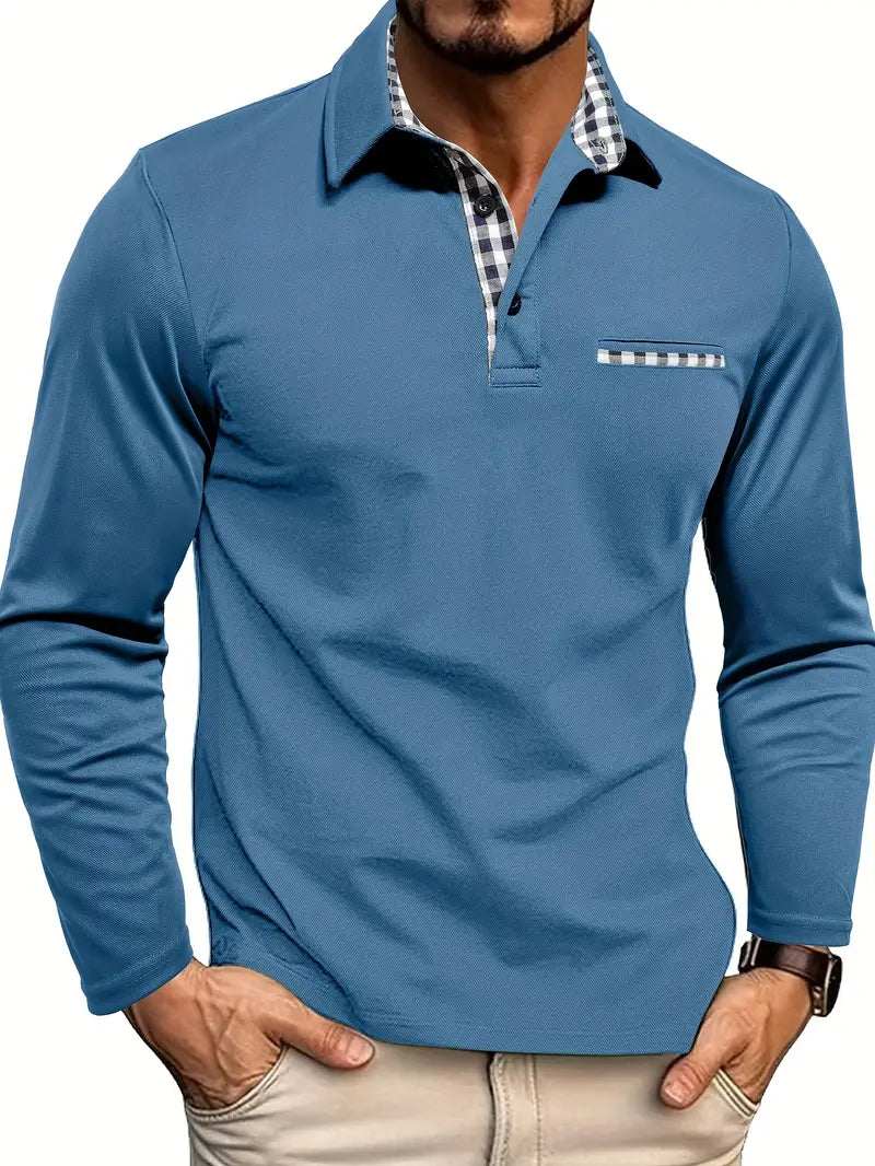 Nordiva™ | Poloshirt Met Lange Mouwen