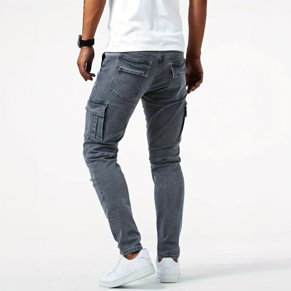 Nordiva™ | Stretchy Cargo Jeans