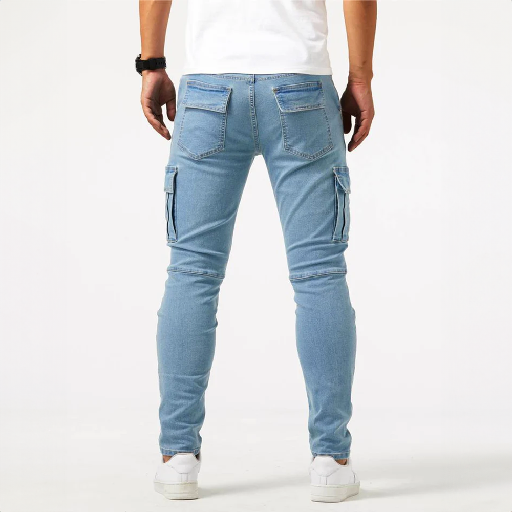 Nordiva™ | Stretchy Cargo Jeans