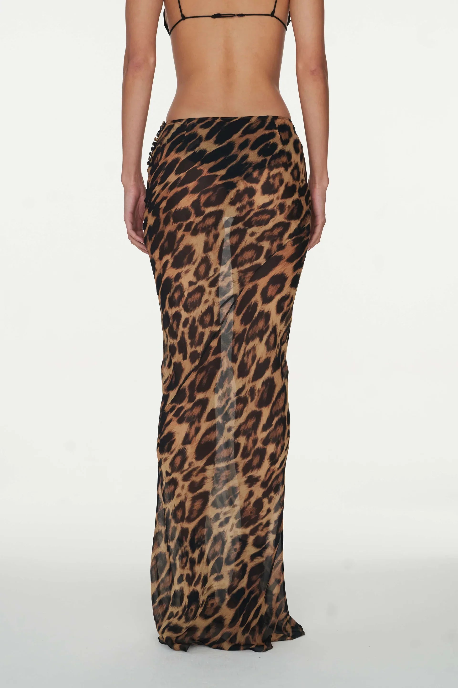 Nordiva™ | Luipaard print Rok