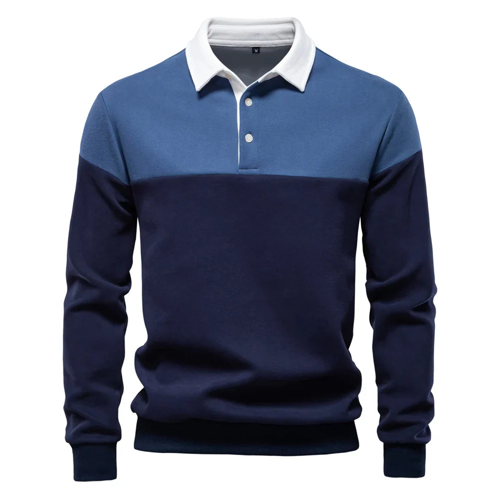 Nordiva™ | Premium & Casual Poloshirt Met Lange Mouwen