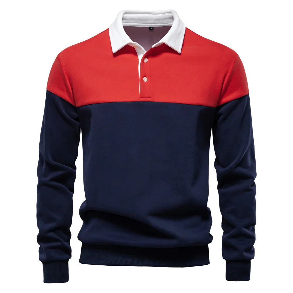 Nordiva™ | Premium & Casual Poloshirt Met Lange Mouwen