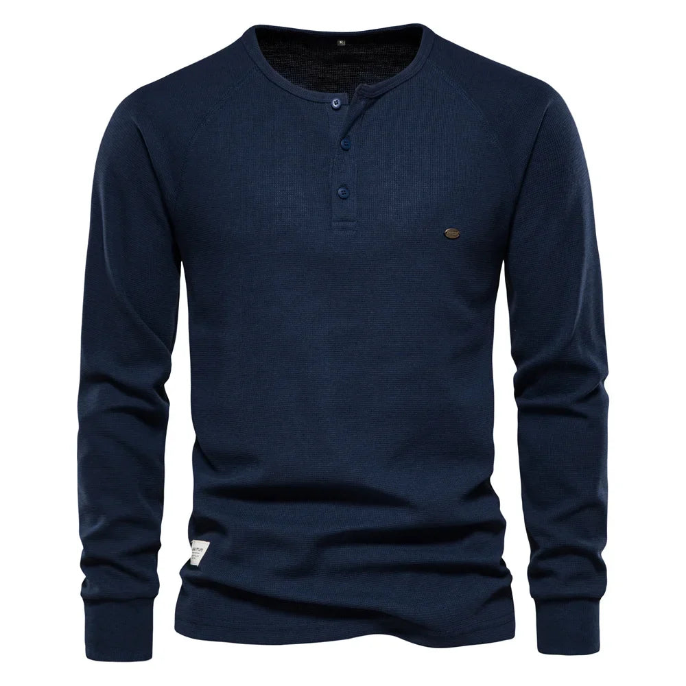 Nordiva™ | Long Sleeve Shirt Met Knopen
