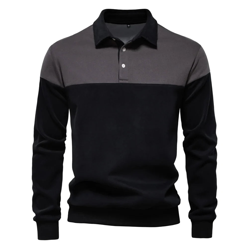 Nordiva™ | Premium & Casual Poloshirt Met Lange Mouwen