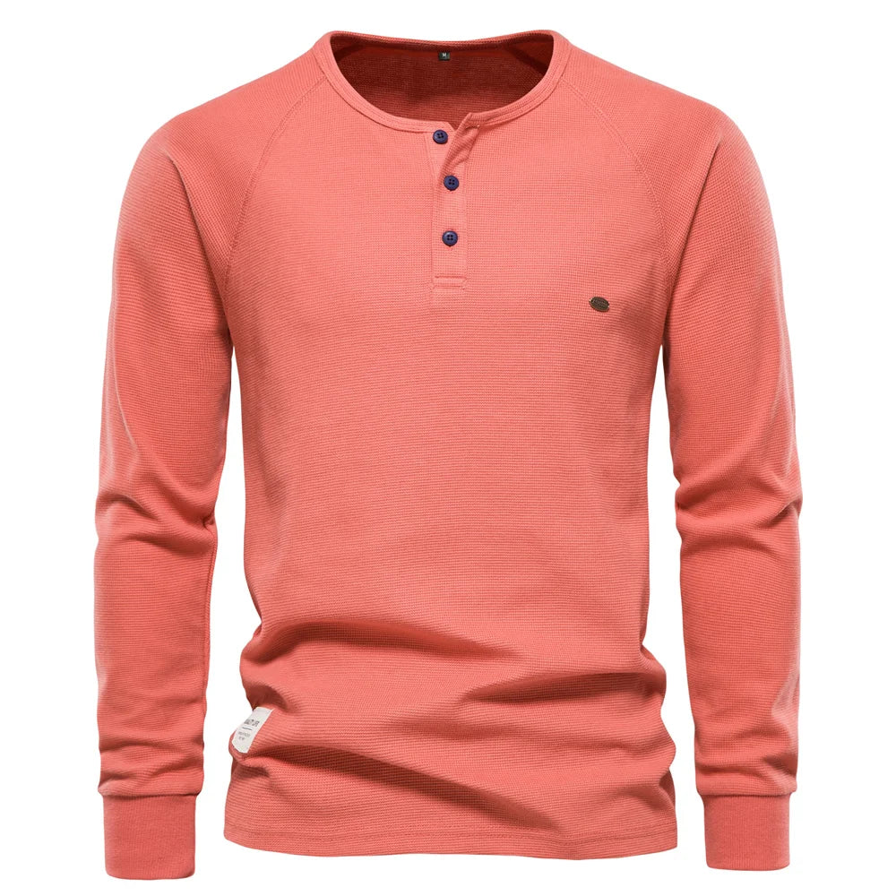 Nordiva™ | Long Sleeve Shirt Met Knopen