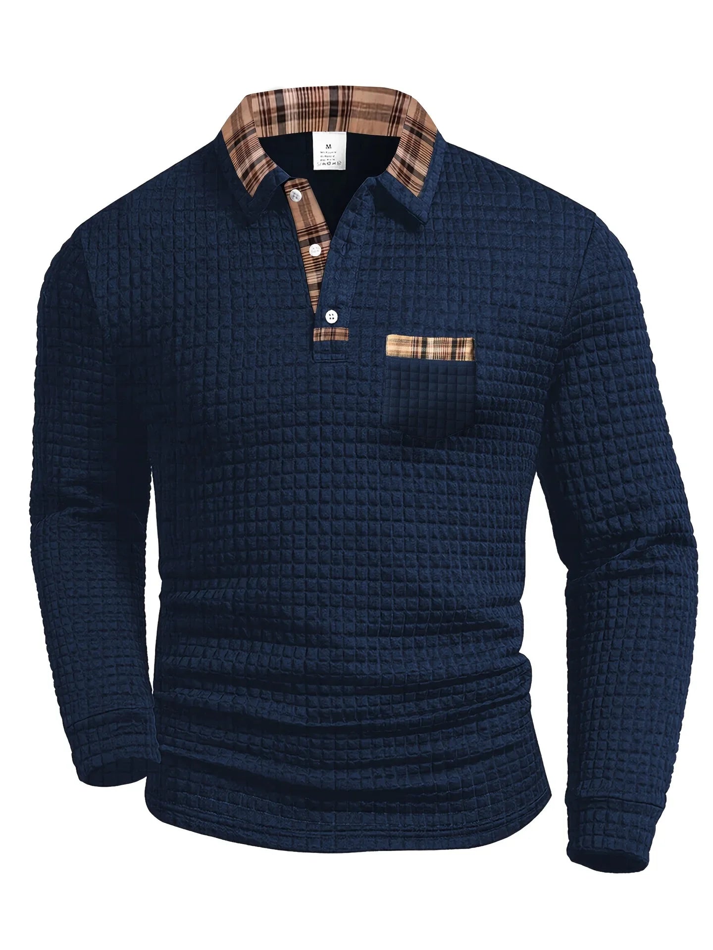 Nordiva™ | Polo Shirt Met Ruitpatroon