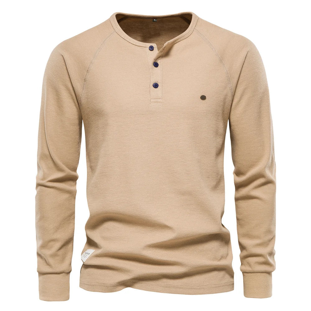 Nordiva™ | Long Sleeve Shirt Met Knopen
