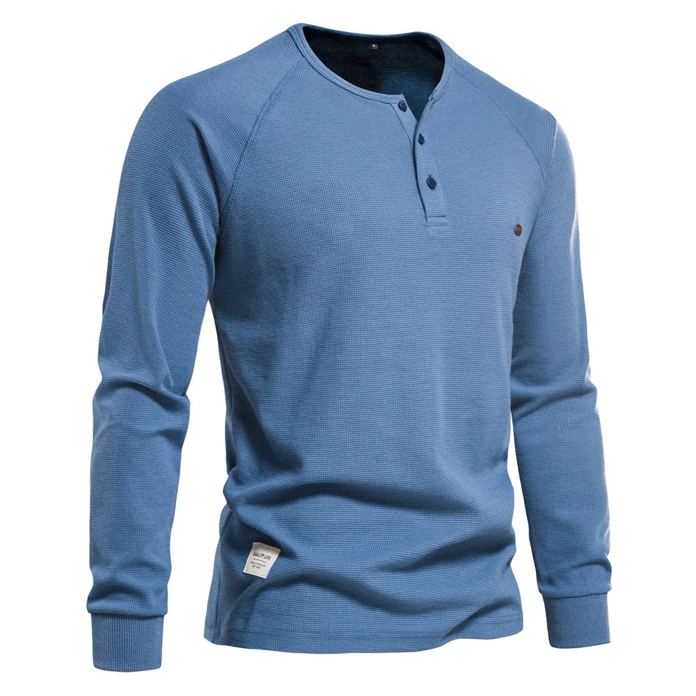 Nordiva™ | Long Sleeve Shirt Met Knopen