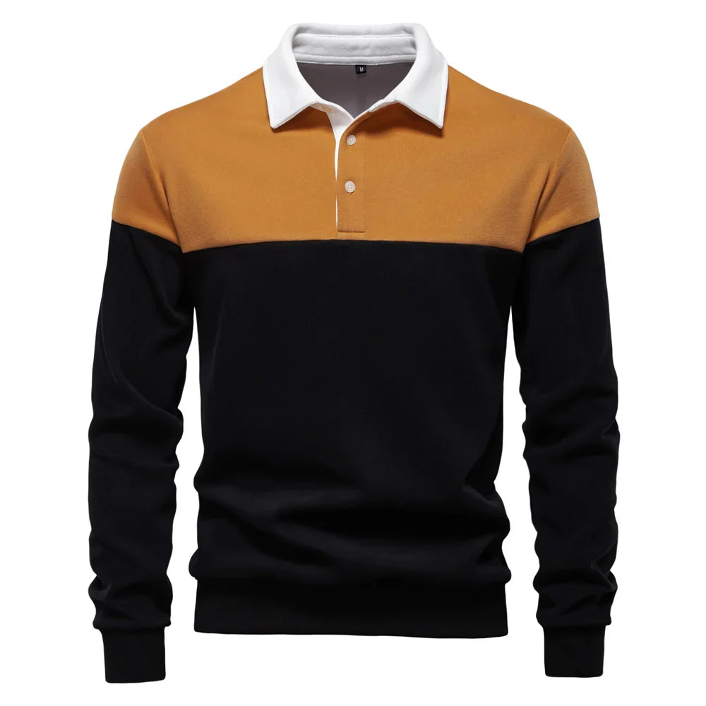 Nordiva™ | Premium & Casual Poloshirt Met Lange Mouwen