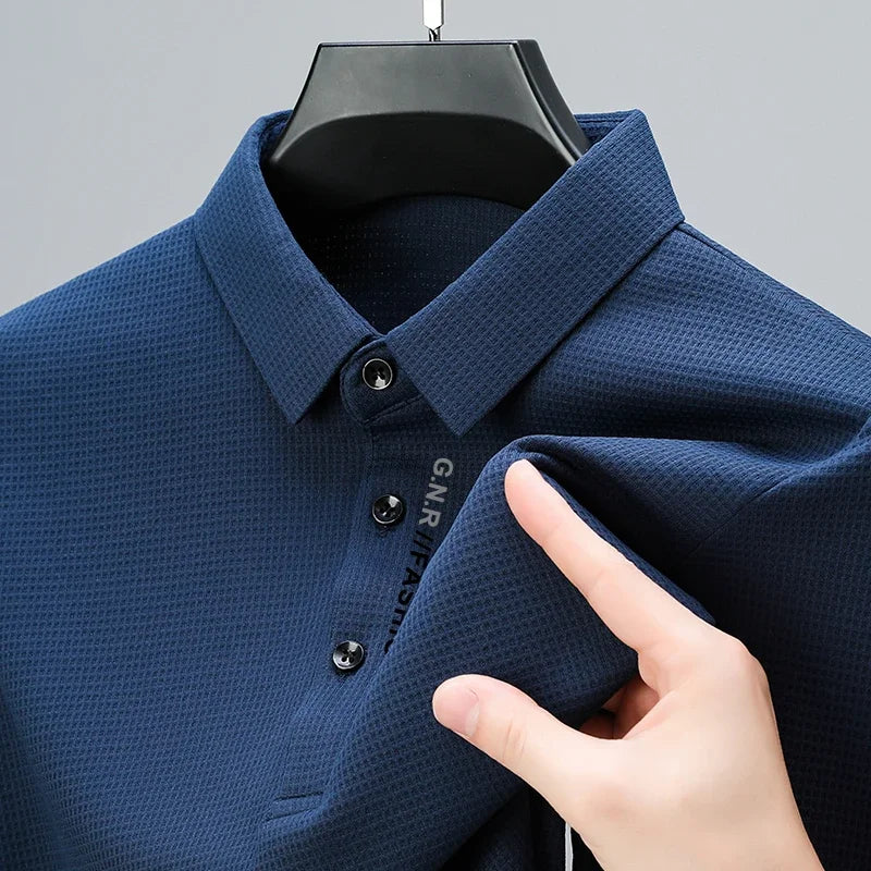 Nordiva™ | Poloshirt met Lange Mouwen
