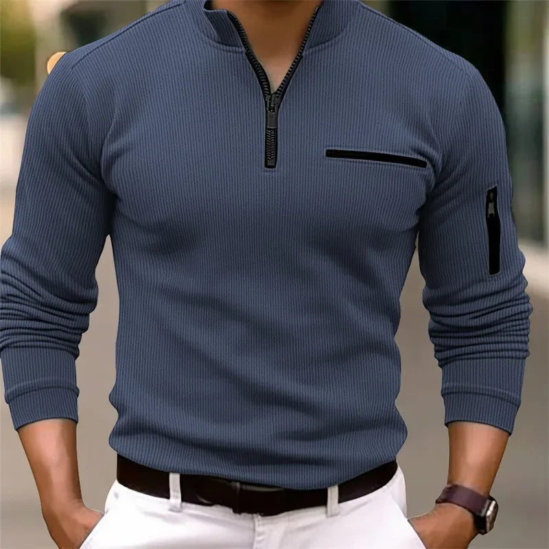 Nordiva™ | Heren Poloshirt Met Streeppatroon