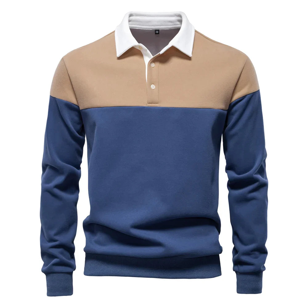 Nordiva™ | Premium & Casual Poloshirt Met Lange Mouwen