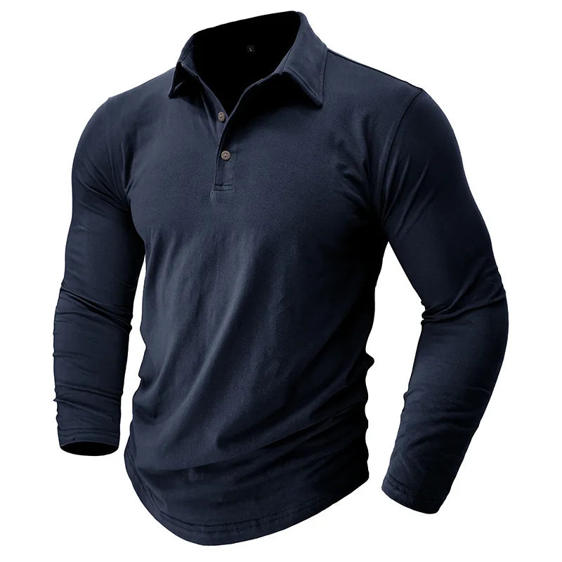 Nordiva™ | Polo Shirt Met Lange Mouwen