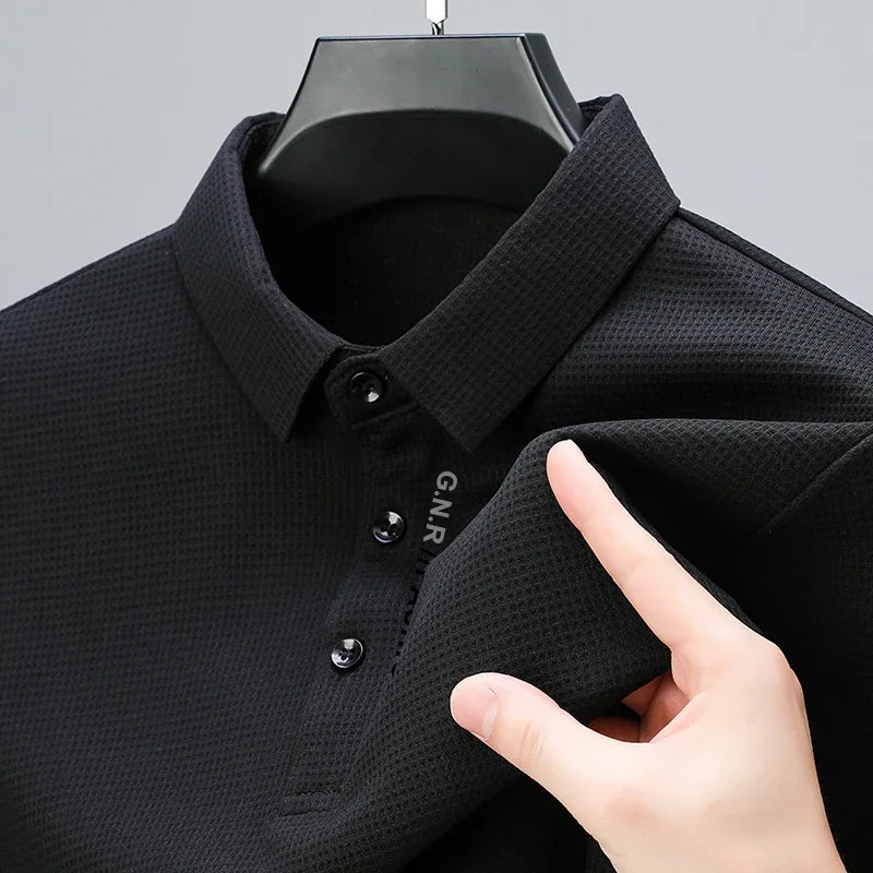 Nordiva™ | Poloshirt met Lange Mouwen