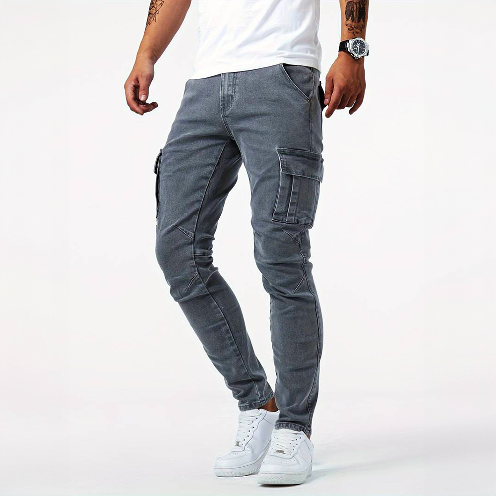 Nordiva™ | Stretchy Cargo Jeans