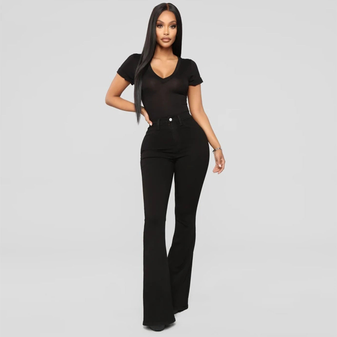 Nordiva™ | Flared Jeans